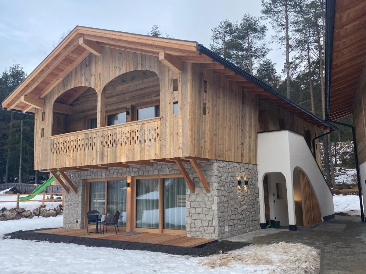 Les Ciases Chalets Dolomites San Vigilio Di Marebbe Eksteriør bilde