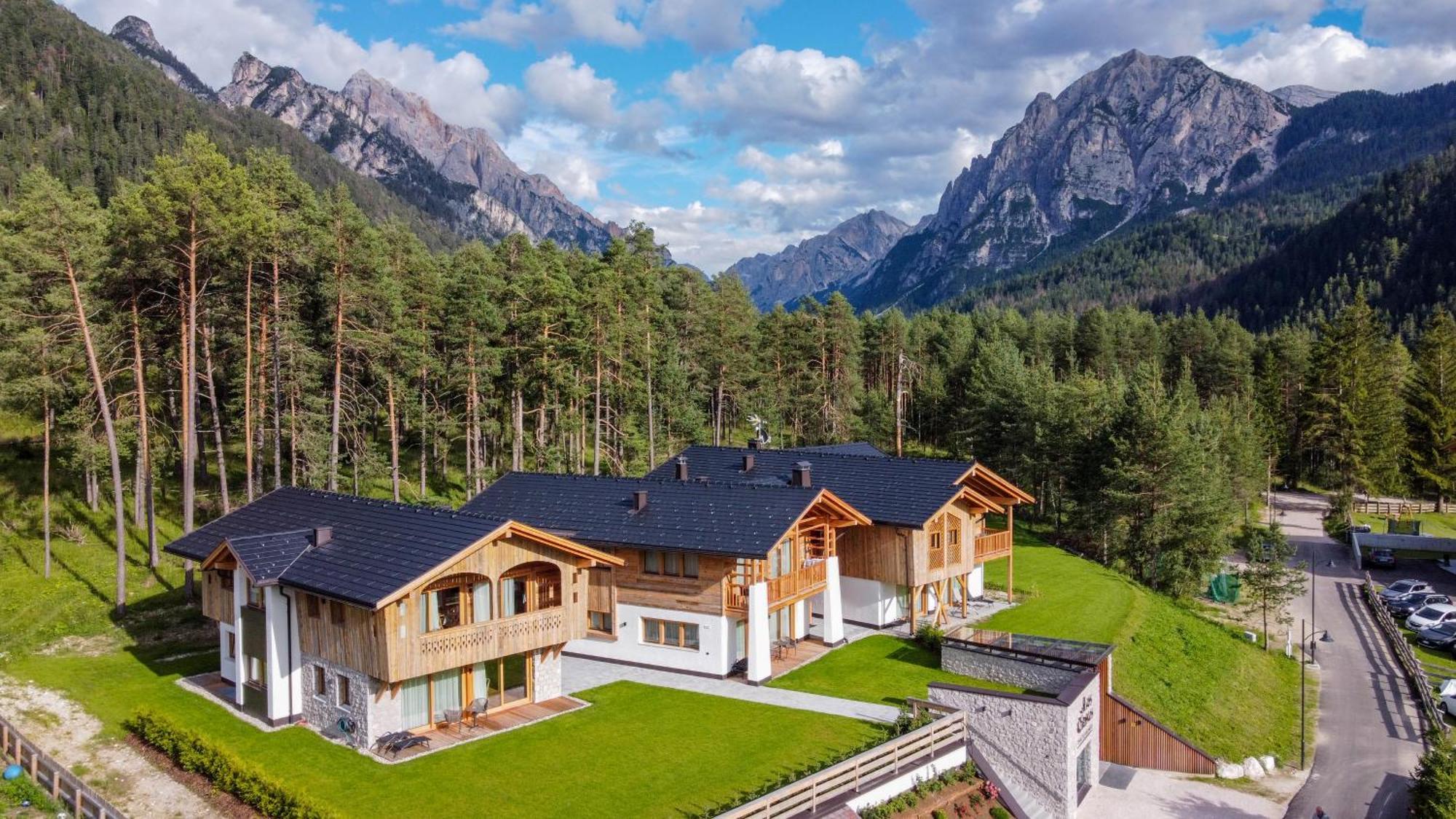 Les Ciases Chalets Dolomites San Vigilio Di Marebbe Eksteriør bilde